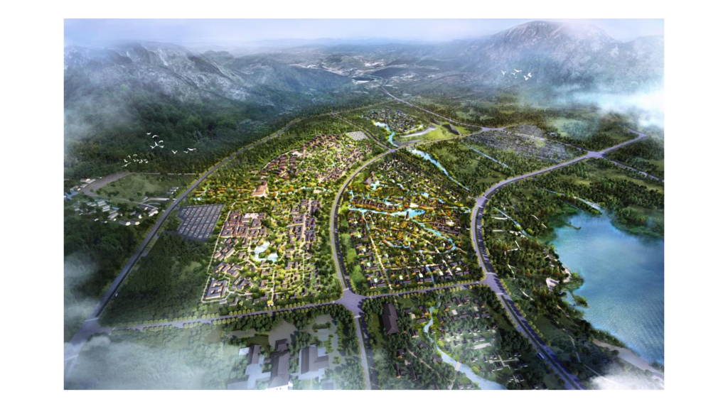 特色禅修+人文休闲温泉度假小镇规划设计