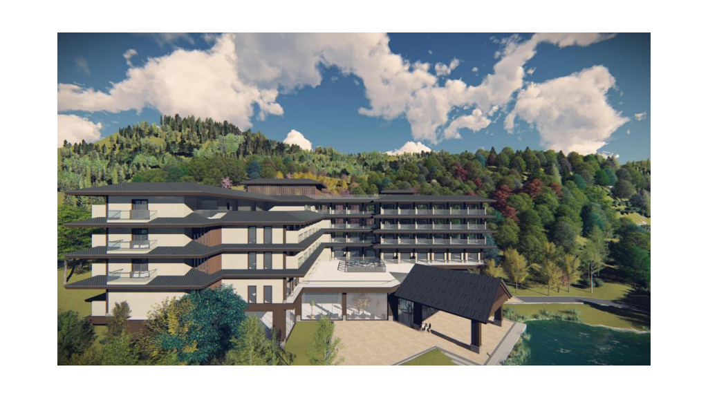 现代旅游度假+生态人居温泉度假区规划设计