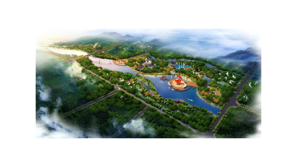 现代生态+度假康养温泉度假区规划设计