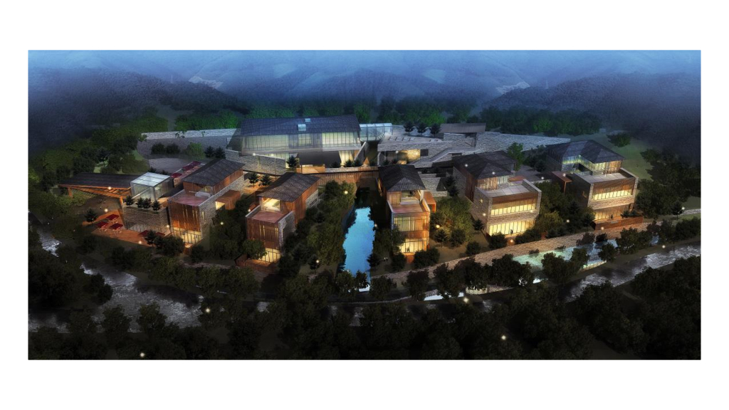 特色生态旅游+休闲温泉度假区规划设计