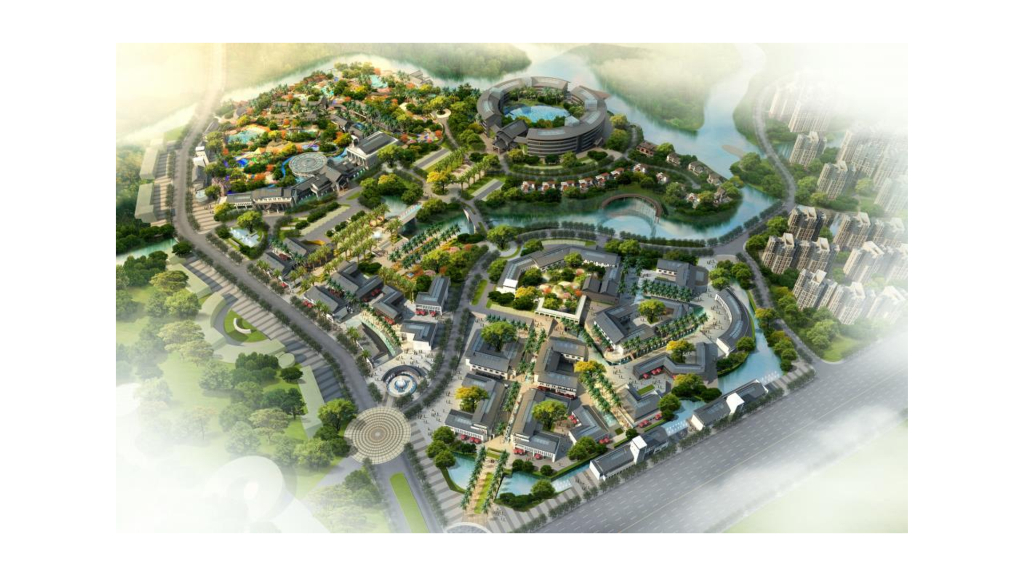 现代文化艺术+养生温泉度假区规划设计