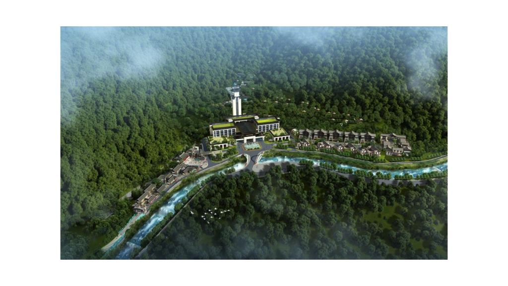 现代中式+汤神文化主题温泉度假规设计