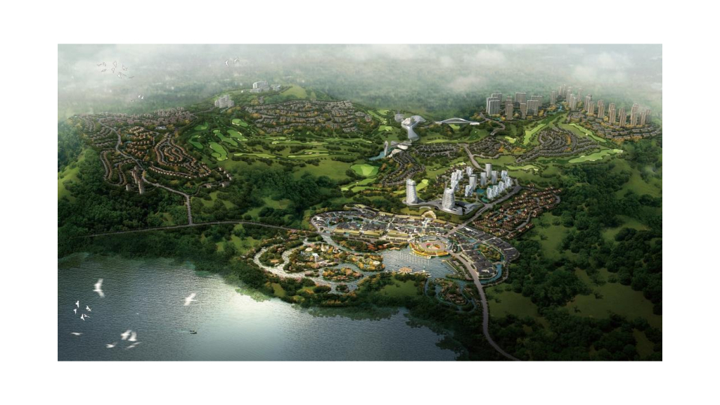 现代休闲度假+生态健康温泉度假区规划设计