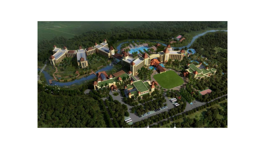 现代民俗+养生文化温泉城旅游度假规划设计