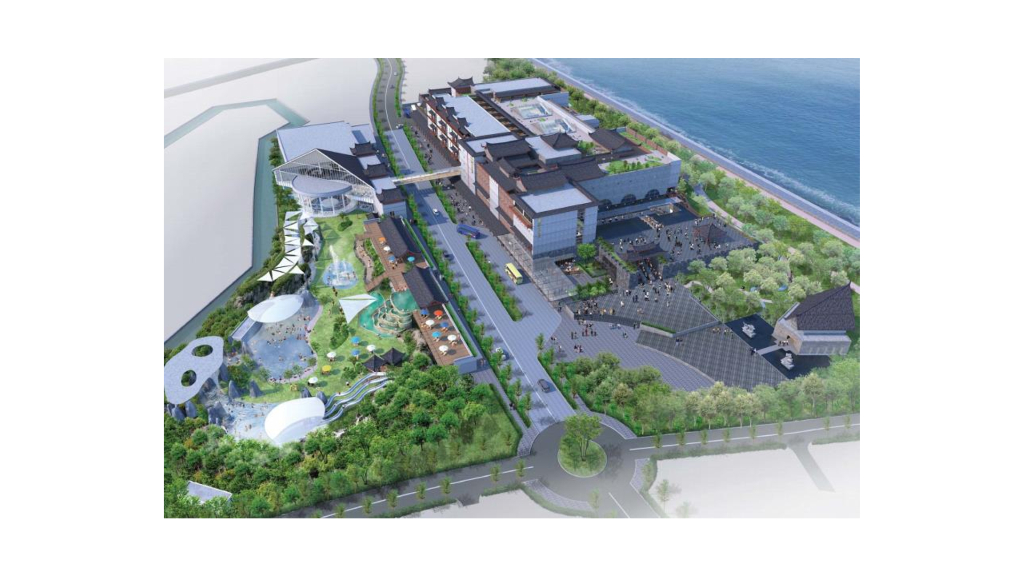 现代大型园林式海滨温泉度假区规划设计方案