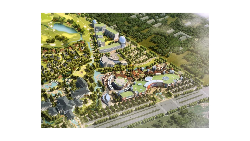 [陕西]温泉度假区现代风格旅游圈规划设计施
