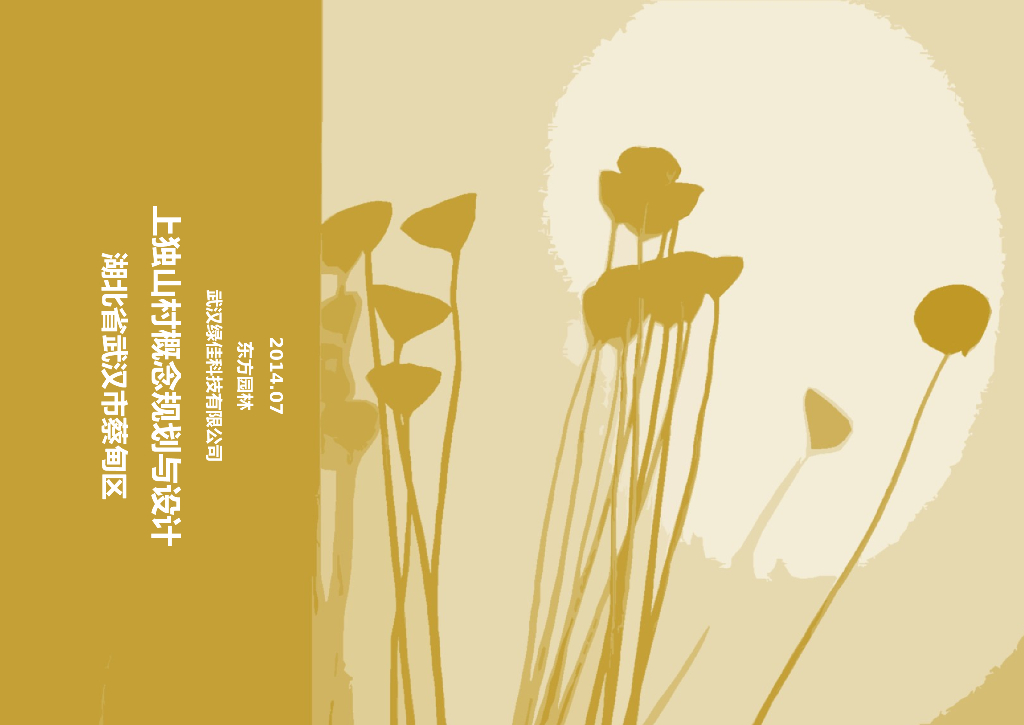 [湖北]武汉蔡甸美丽乡村概念规划设计方案