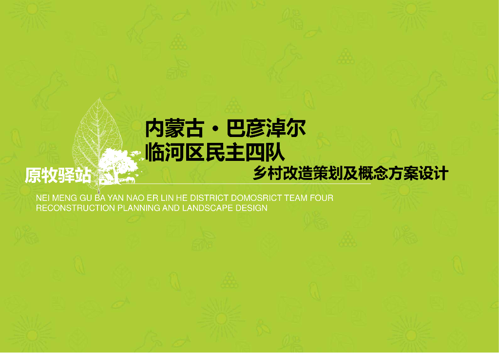 [内蒙古]巴彦淖尔新农村面貌改造提升方案
