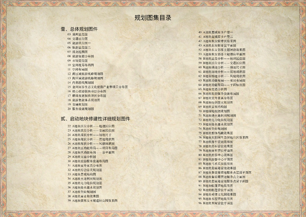 [四川]大东女国阳光度假旅游区规划方案