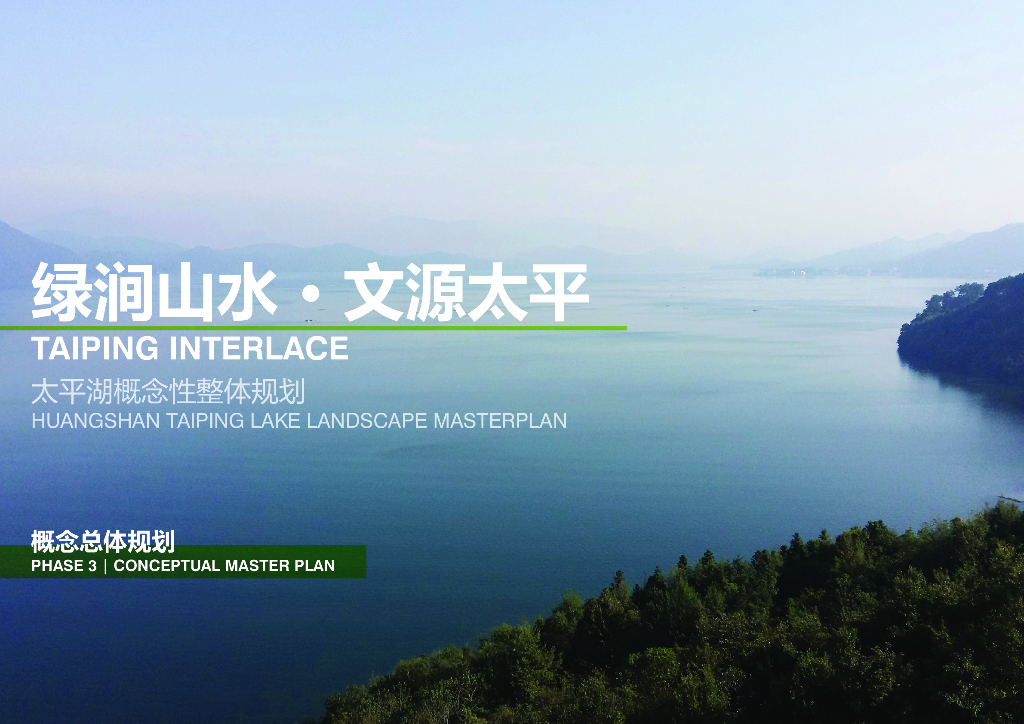 自然湖景+度假康养特色小镇规划设计