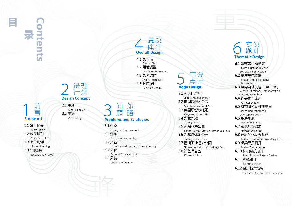 [重庆]滨水中心城区景观提升项目方案设计