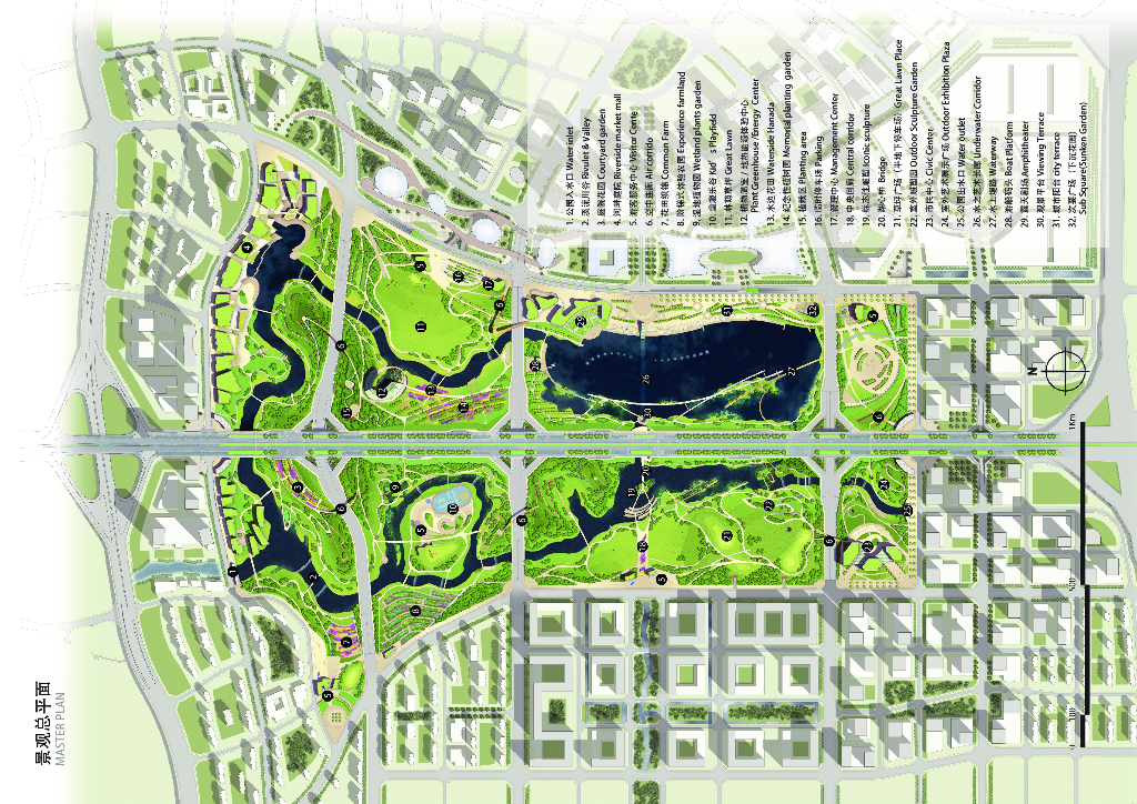 [成都]天府中央公园概念方案设计