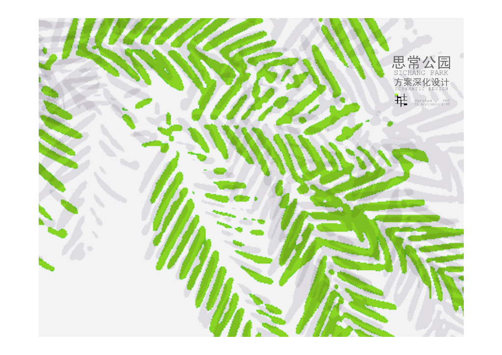 [江苏]昆山现代风格公园景观设计方案