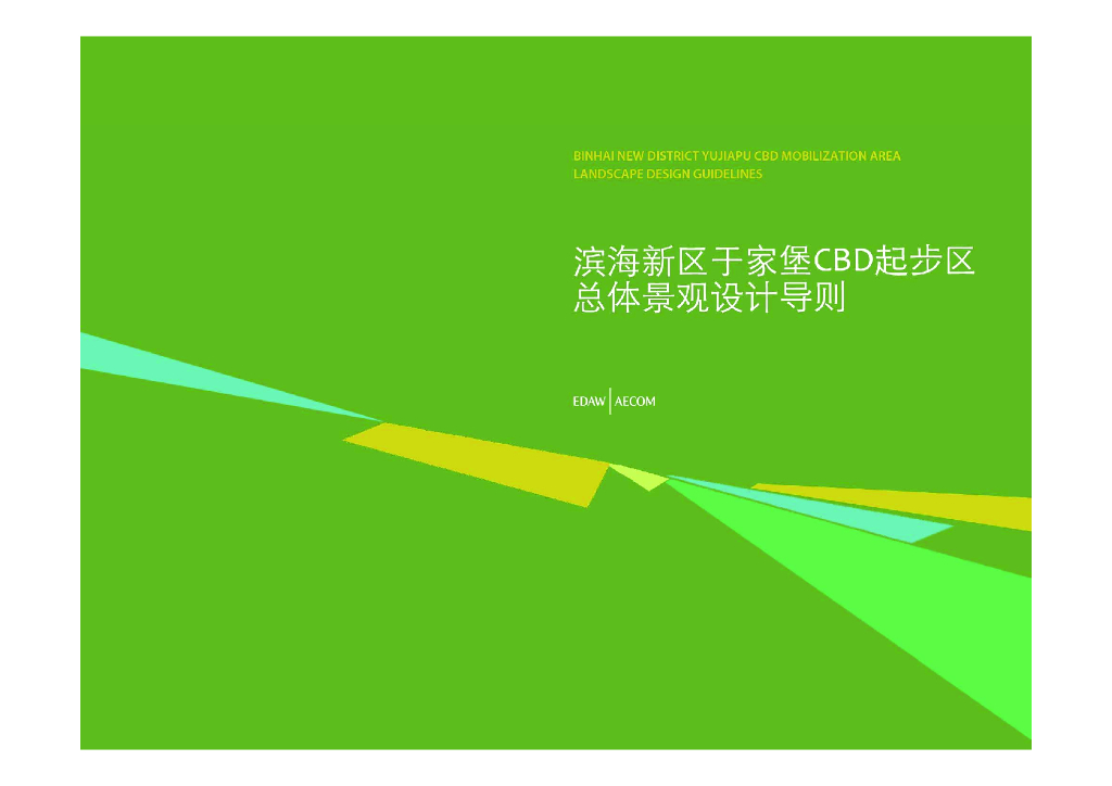 [天津]滨海新区CBD起步区总体景观方案设计（滨水，生态城市）