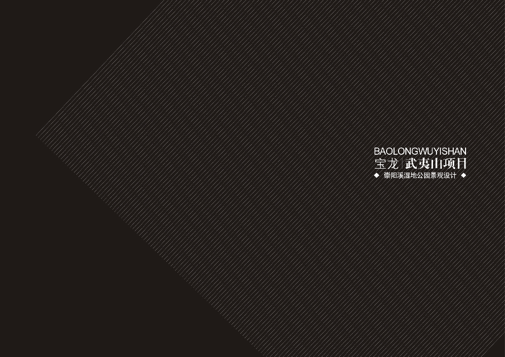 [福建]宝龙武夷山崇阳湿地公园景观设计
