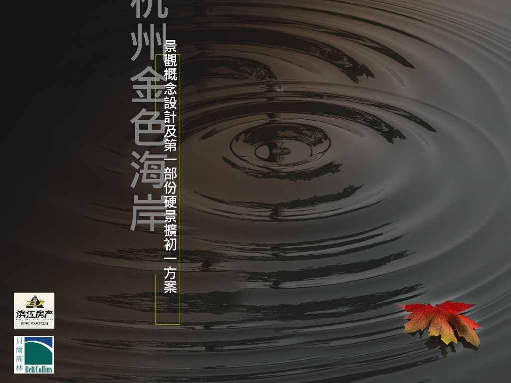 [杭州]滨海海岸环境扩初方案设计