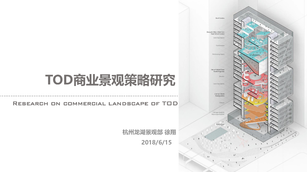 国内外知名TOD商业景观策略案例研究