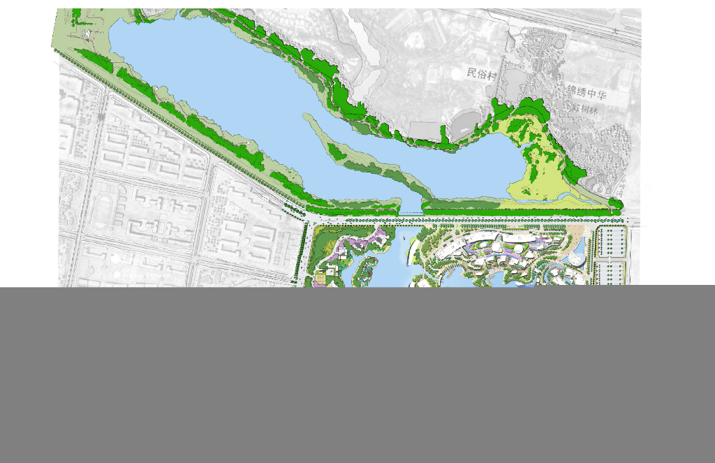 [广东]深圳城市文化娱乐区景观设计方案