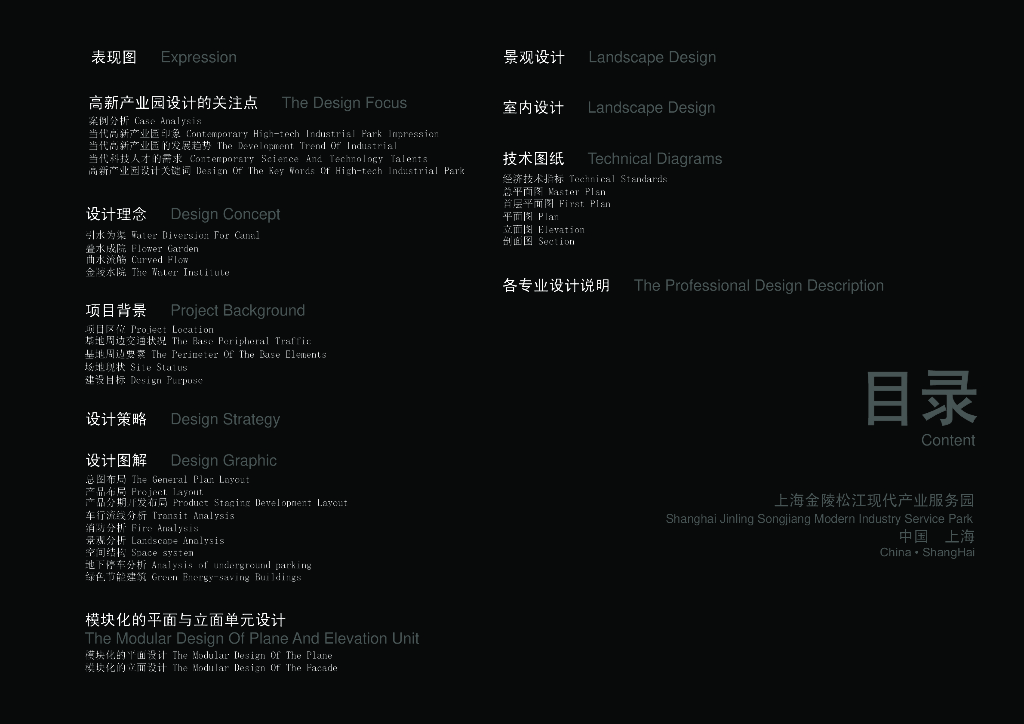 [上海]现代产业服务园区景观设计方案