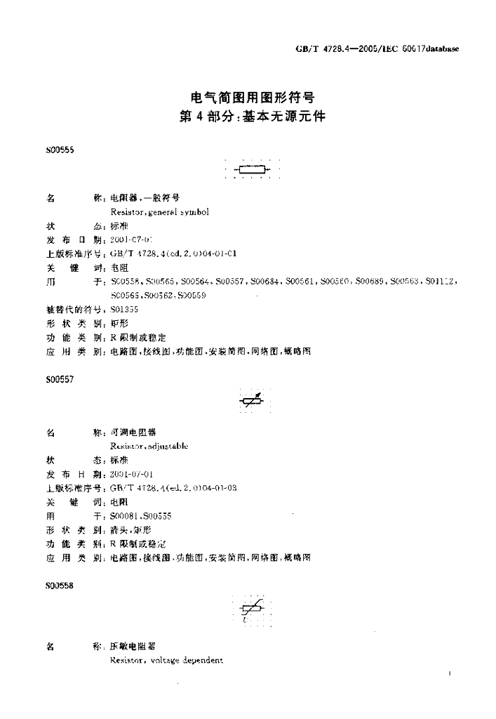 GB/T 4728.4-2005 标准预览