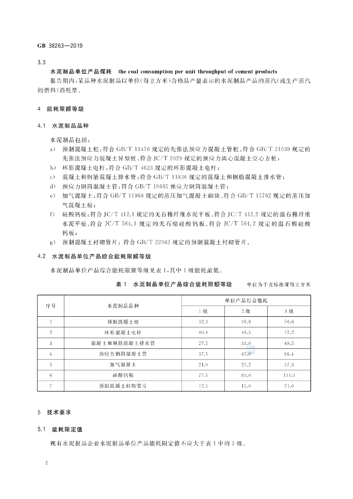 GB 38263-2019 标准预览