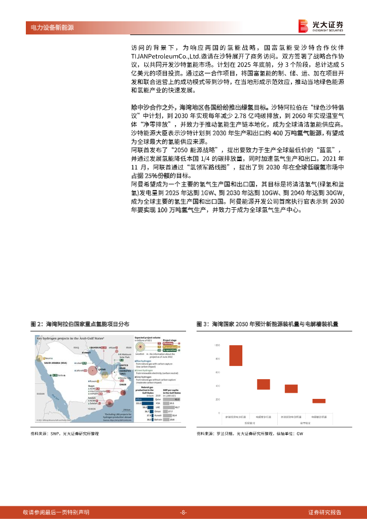 光大证券：新能源、环保领域碳中和动态追踪（七十）：电解槽风头正盛，燃料电池蓄势待发_第8页