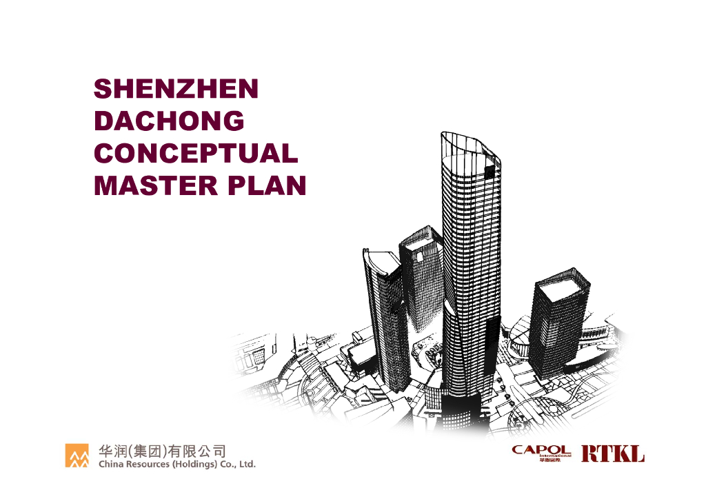 ​[深圳]大冲旧城改造概念性规划方案文本