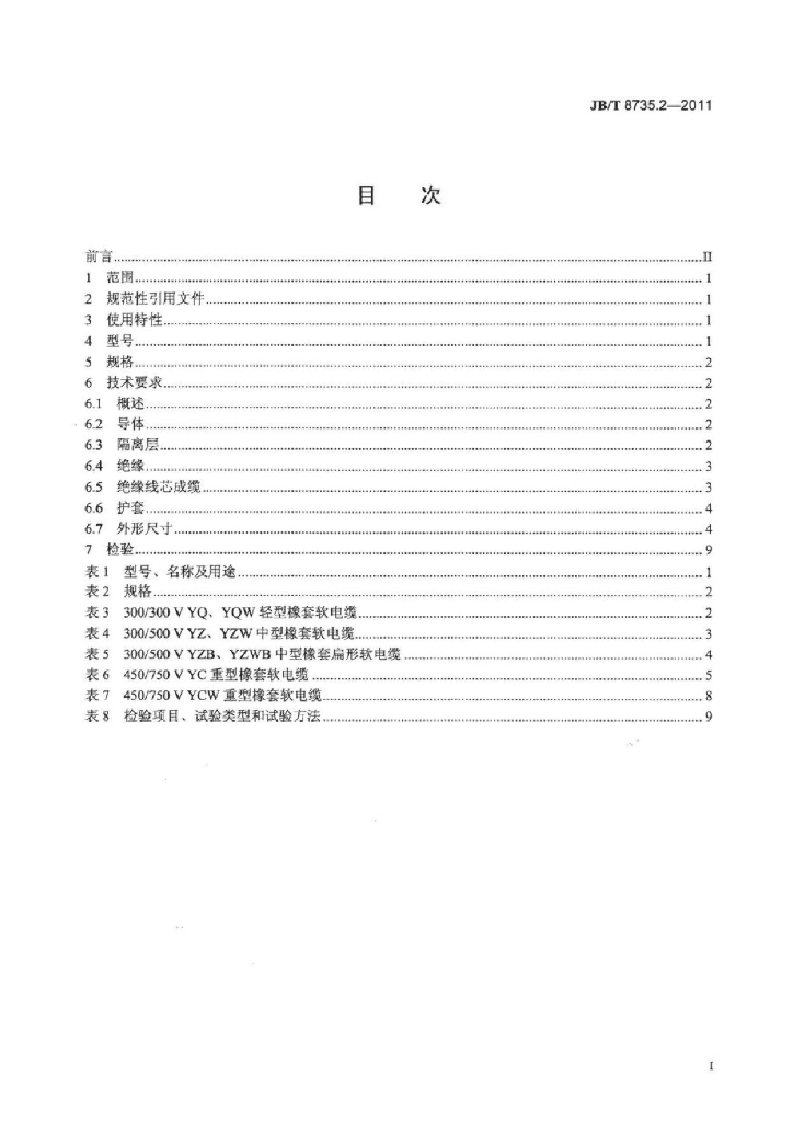 JB/T 8735.2-2011 标准预览