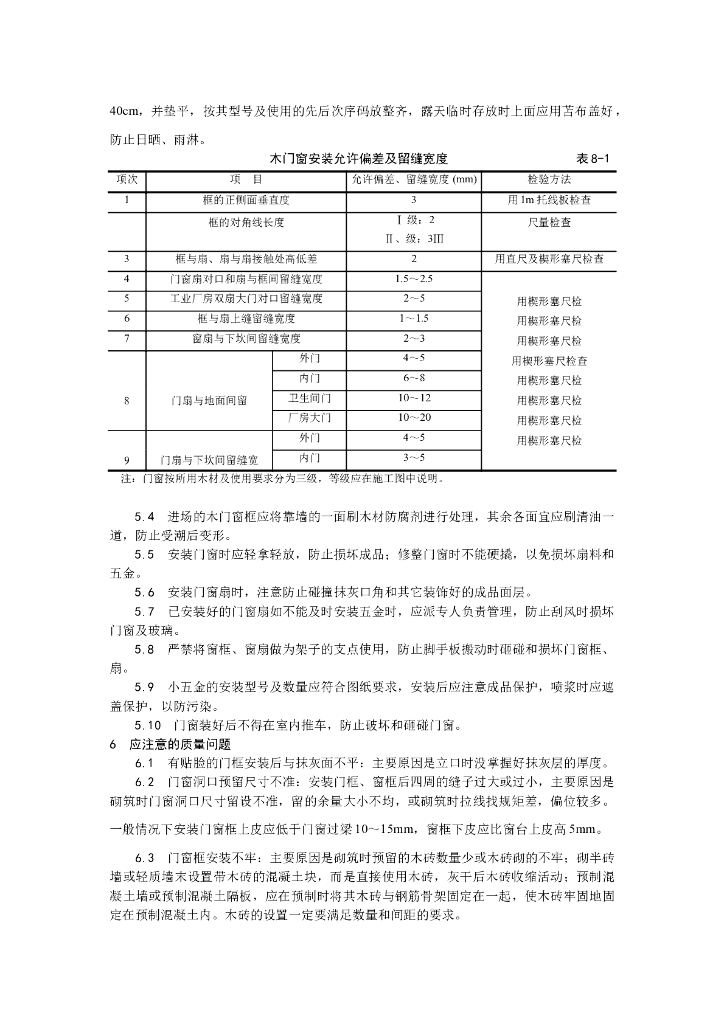 木门窗安装工艺_第4页