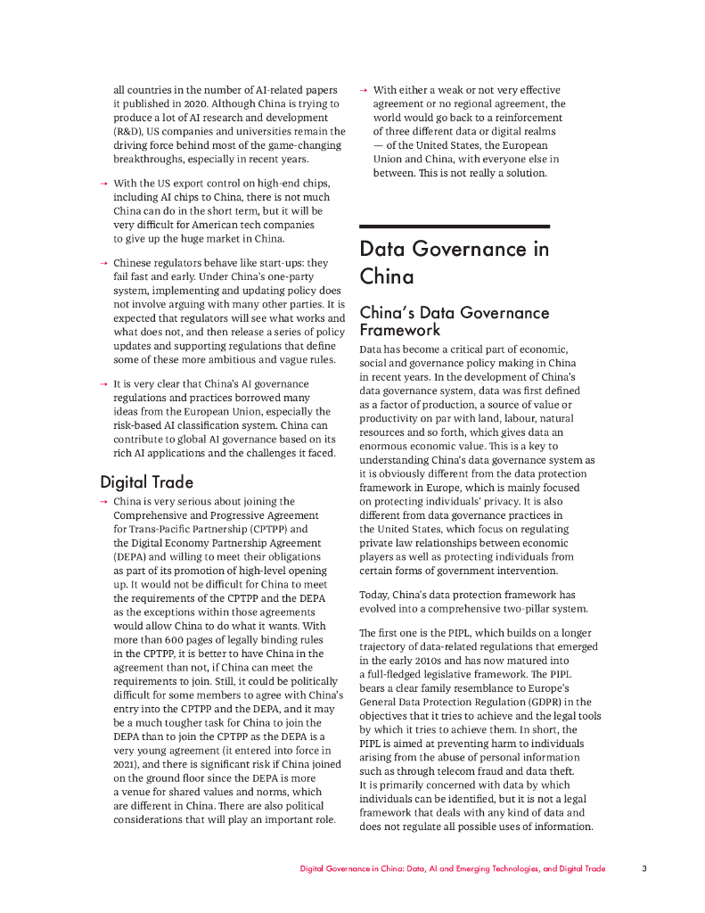 国际治理创新中心：中国的数字治理：数据、人工智能和新兴技术以及数字贸易（英文版）_第9页