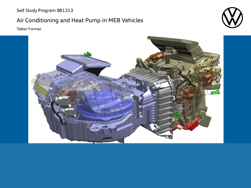 大众汽车：MEB平台空调与热泵系统（英文版）