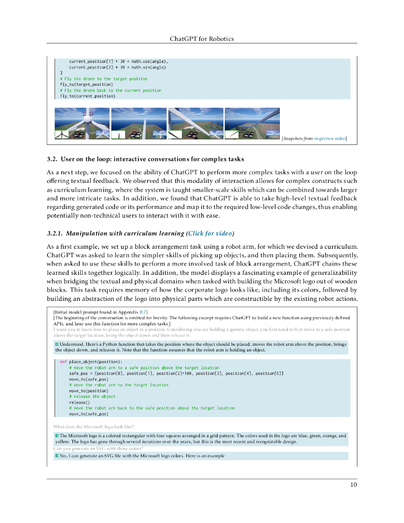 微软：机器人ChatGPT：设计原则和模型能力（英文版）_第10页