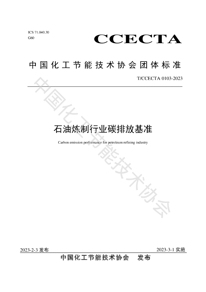 T/CCECTA 0103-2023 标准预览