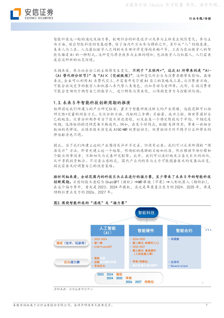 安信证券：AI专题报告之八：从“上网”到“上算”，由“网络世界”至“虚拟现实”-为何我们看好AIGC/ChatGPT+MR这条主线？_第7页
