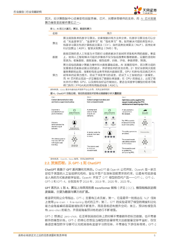天风证券：半导体行业专题研究：ChatGPT有望给半导体行业带来较为显著增量_第6页