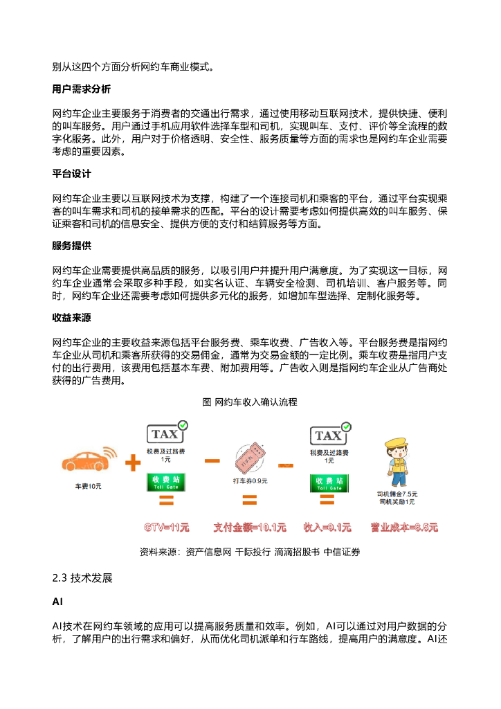 千际投行：2023年网约车行业研究报告_第7页
