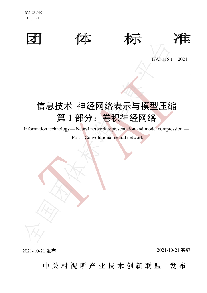 T/AI 115.1-2021 标准预览