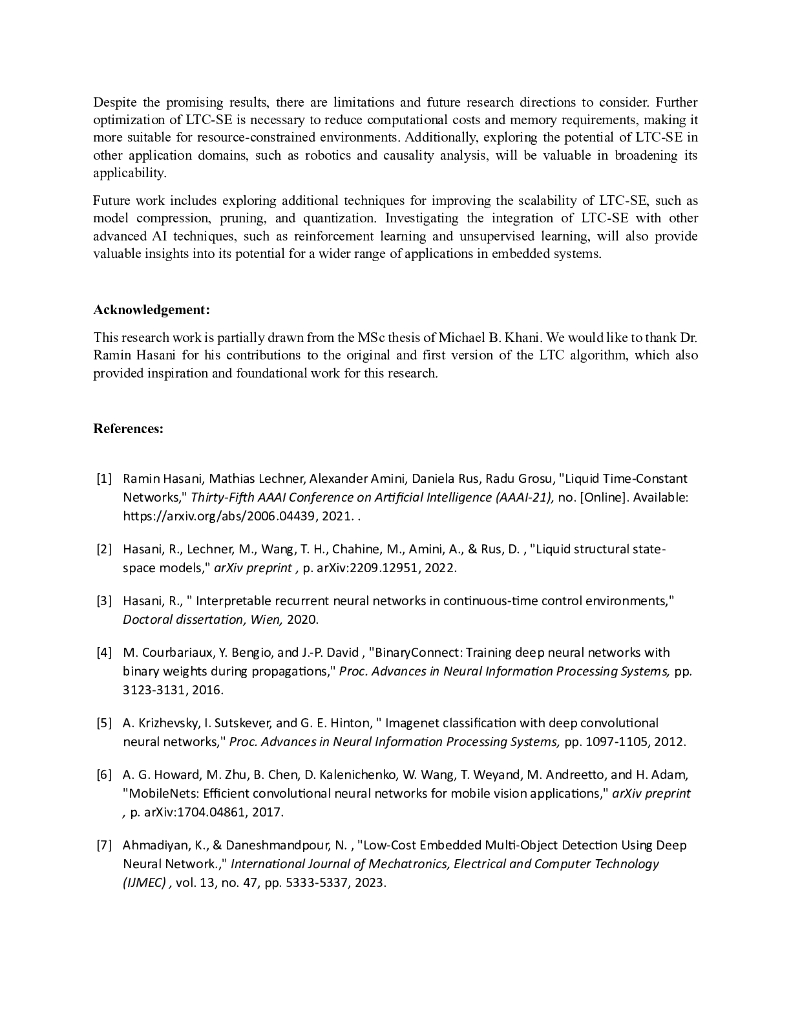 LTC-SE：扩展液态时常神经网络的潜力，为可扩展的人工智能和嵌入式系统提供支持（英文版）_第10页