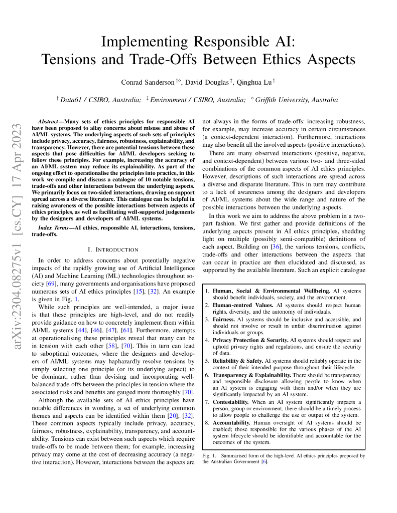 实现负责任 AI：伦理方面的紧张和权衡（英文版）