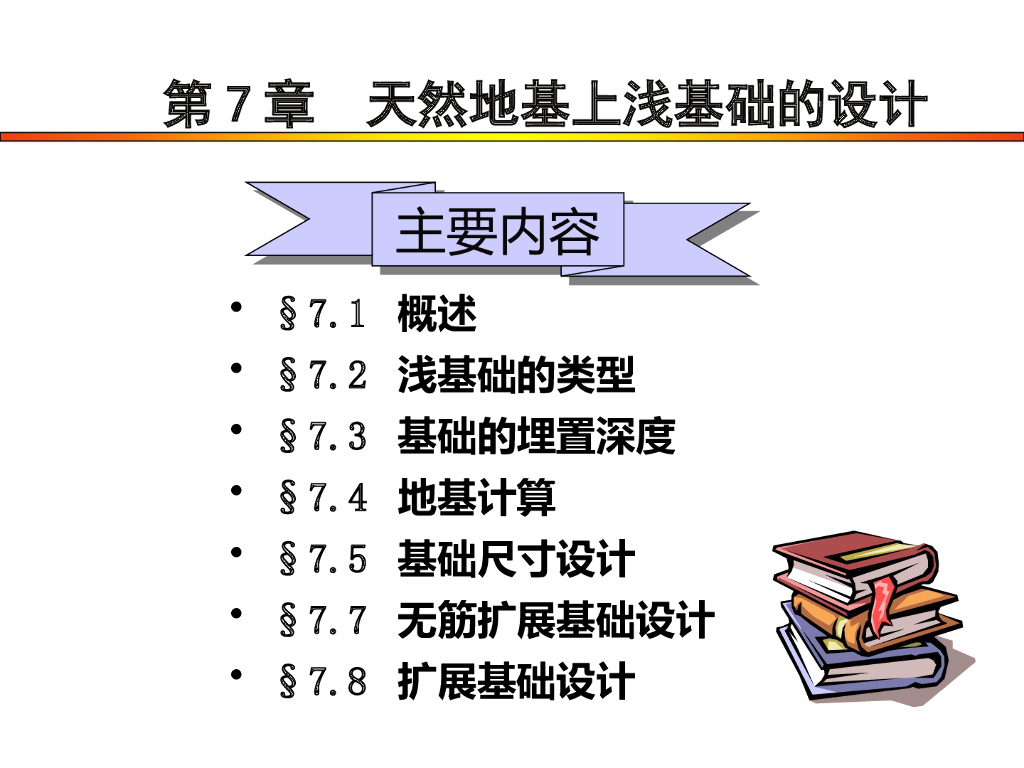 【课件】天然地基上浅基础的设计讲解PPT+171p