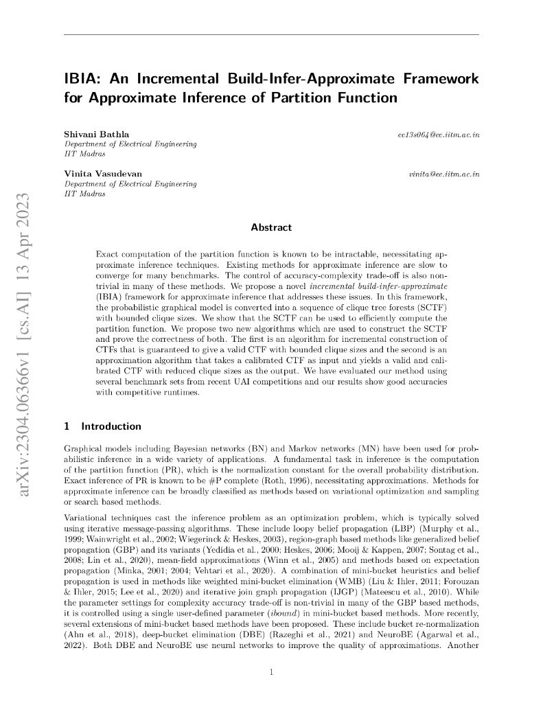 IBIA：用于对配分函数进行近似推理的增量式构建-推理-近似框架（英文版）