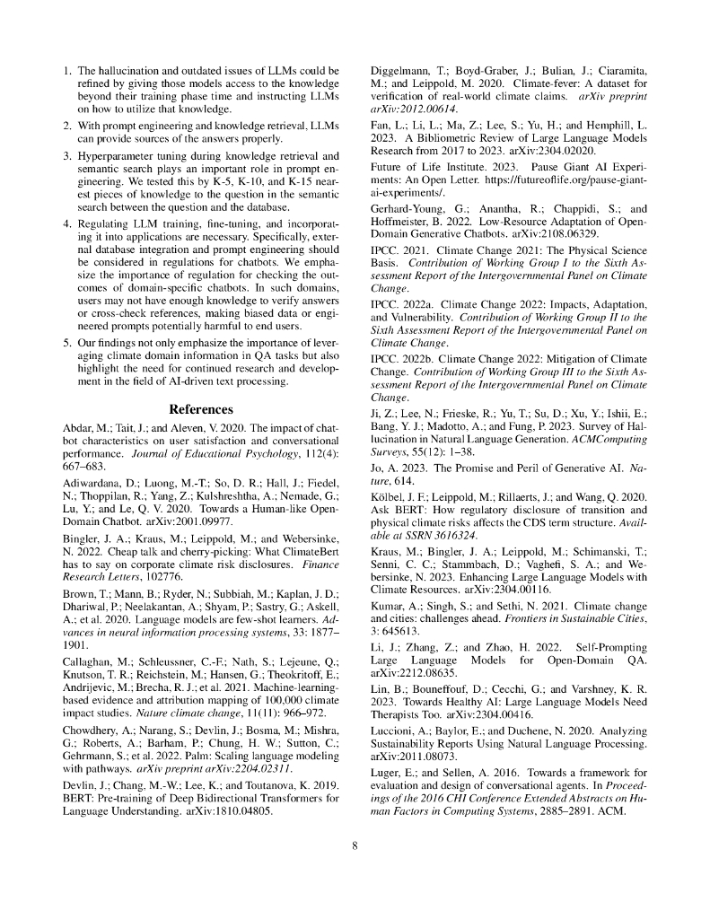 chatIPCC：基于气候科学的会话式人工智能（英文版）_第8页
