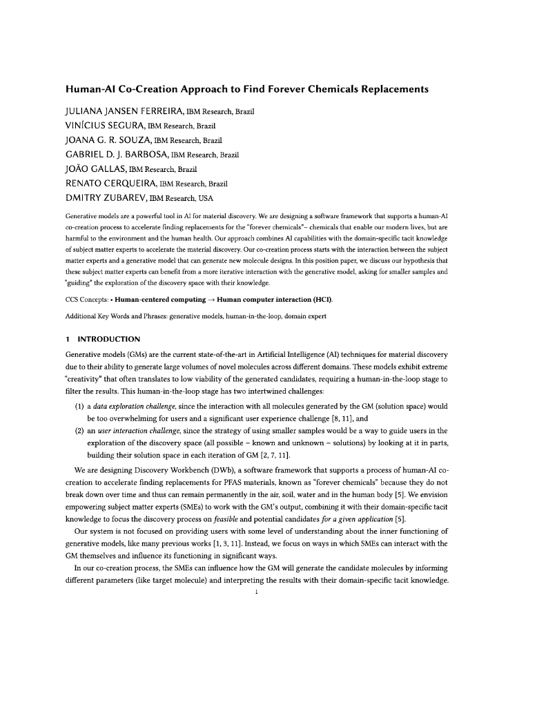 人工智能与人类协作的方式寻找永久性化学物质的替代品（英文版）