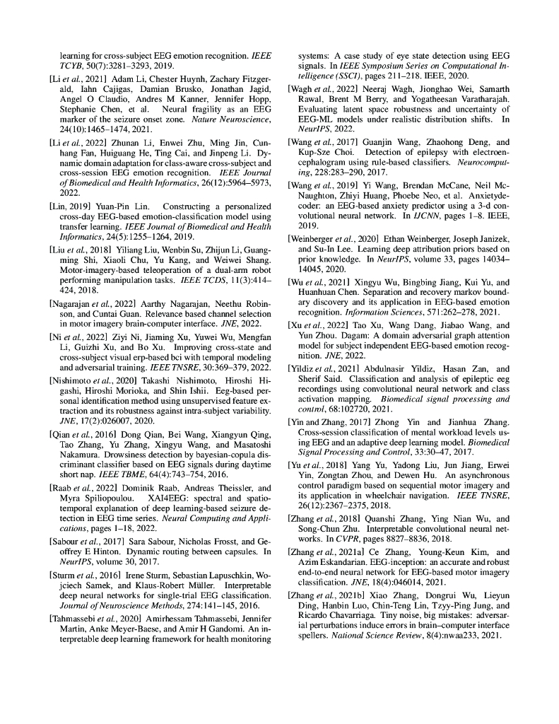 可解释和鲁棒的 EEG 系统人工智能调查（英文版）_第9页