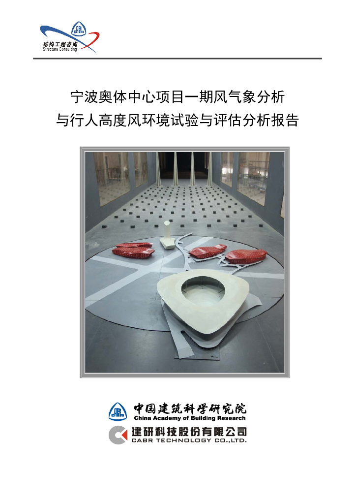 行人高度风环境试验及评估分析报告