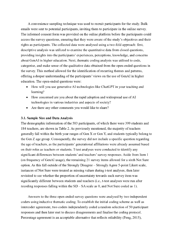 AI 代沟：Gen Z 学生是否更感兴趣采用生成型 AI 技术（例如 ChatGPT）在教育中，而不是他们的 Gen X 和千禧一代的老师？（英文版）_第9页