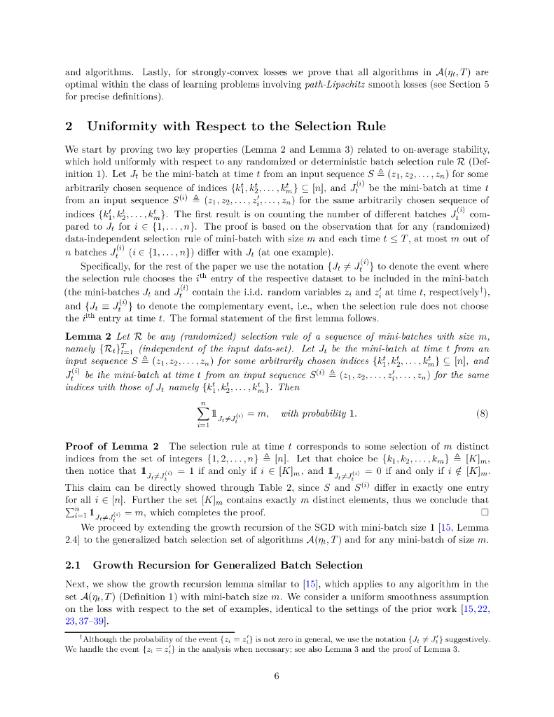无惧选择：几乎所有的小批量调度都可以最优泛化（英文版）_第6页
