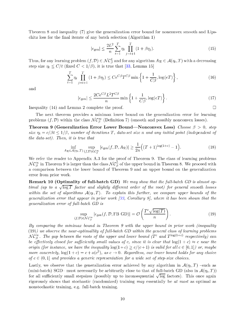 无惧选择：几乎所有的小批量调度都可以最优泛化（英文版）_第10页