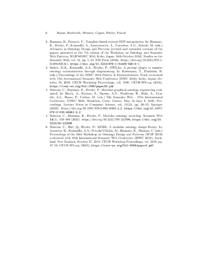 面向角色依赖名称的本体设计模式（英文版）_第6页