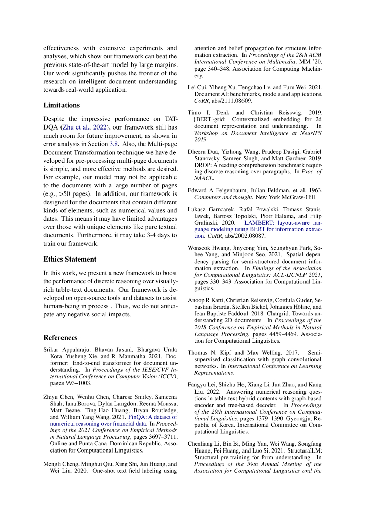 Doc2SoarGraph: 基于语义导向的分层图表集成模型在文本 - 表格视觉丰富文档的离散推理中的应用（英文版）_第9页